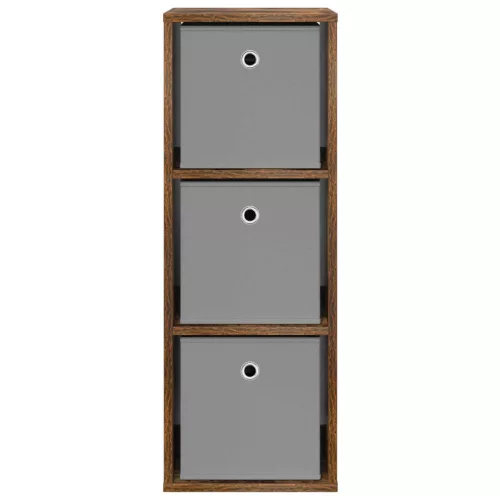  Széf fiókkal Füstölt tölgy 30,5 x 27 x 84,5 cm