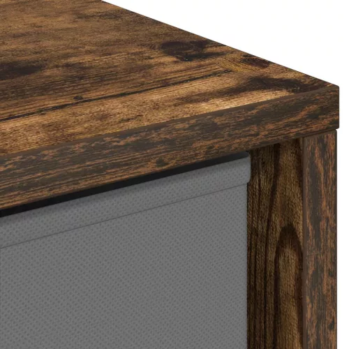  Széf fiókkal Füstölt tölgy 30,5 x 27 x 84,5 cm