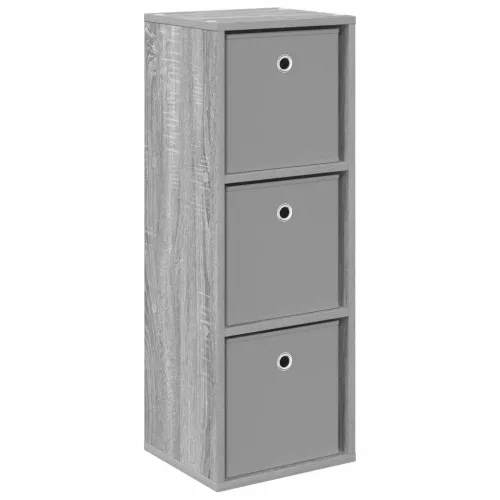  Széf fiókkal Szürke Sonoma 30,5 x 27 x 84,5 cm