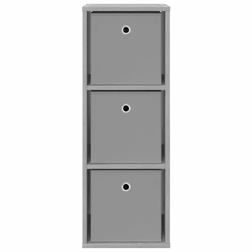  Széf fiókkal Szürke Sonoma 30,5 x 27 x 84,5 cm