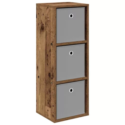  Széf fiókkal Öreg fa 30,5 x 27 x 84,5 cm