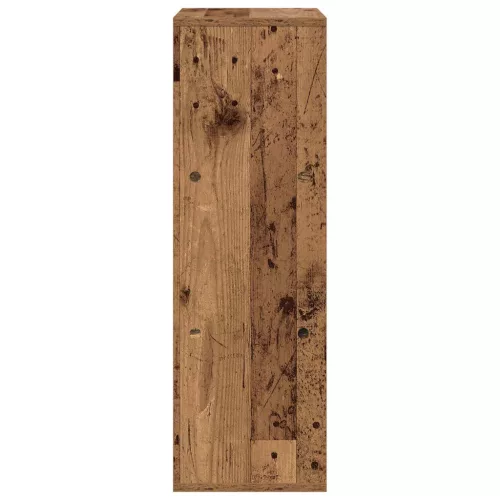  Széf fiókkal Öreg fa 30,5 x 27 x 84,5 cm