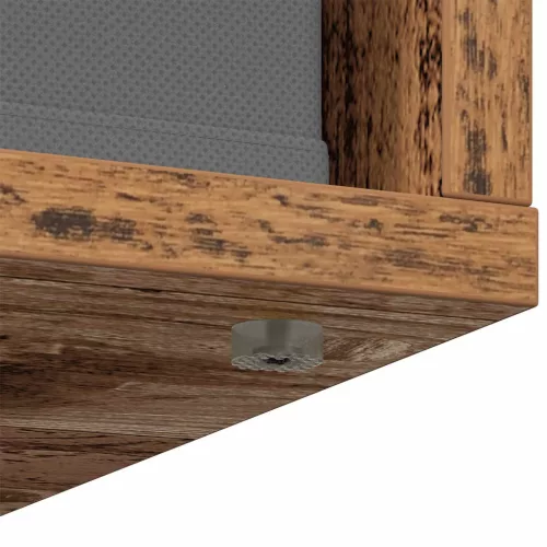  Széf fiókkal Öreg fa 30,5 x 27 x 84,5 cm