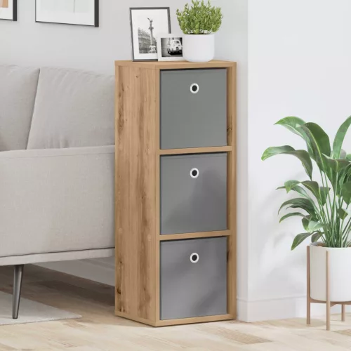  Széf fiókkal Artisan tölgy 30,5 x 27 x 84,5 cm