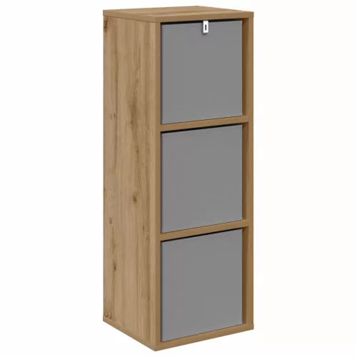  Széf fiókkal Artisan tölgy 30,5 x 27 x 84,5 cm