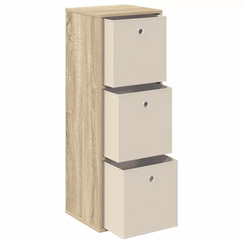  Széf fiókkal Sonoma tölgy 35 x 32 x 99,5 cm