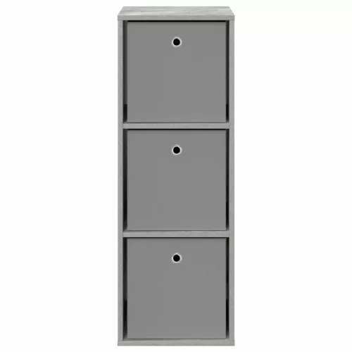  Széf fiókkal Beton Szürke 35 x 32 x 99,5 cm
