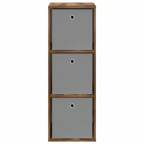  Széf fiókkal Füstölt tölgy 35 x 32 x 99,5 cm