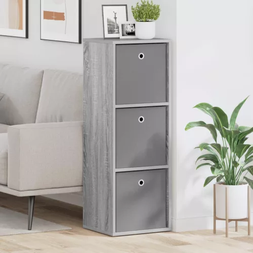  Széf fiókkal Szürke Sonoma 35 x 32 x 99,5 cm