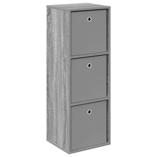 Széf fiókkal Szürke Sonoma 35 x 32 x 99,5 cm