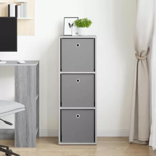  Széf fiókkal Szürke Sonoma 35 x 32 x 99,5 cm