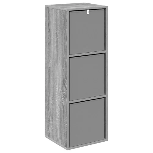  Széf fiókkal Szürke Sonoma 35 x 32 x 99,5 cm