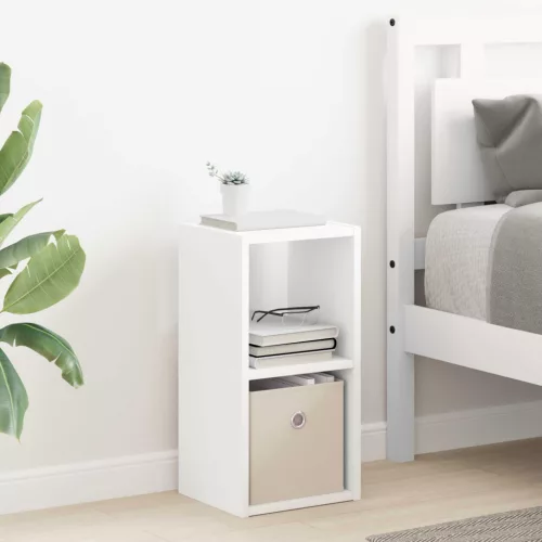  Éjjeli asztal fiókkal 2 pcs Fehér 25,5 x 22 x 49,5 cm Faanyag