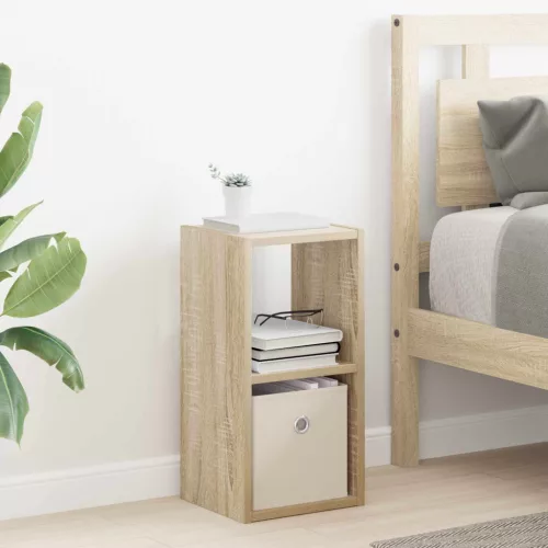  Éjjeli asztal fiókkal Sonoma tölgy 25,5 x 22 x 49,5 cm Faanyag