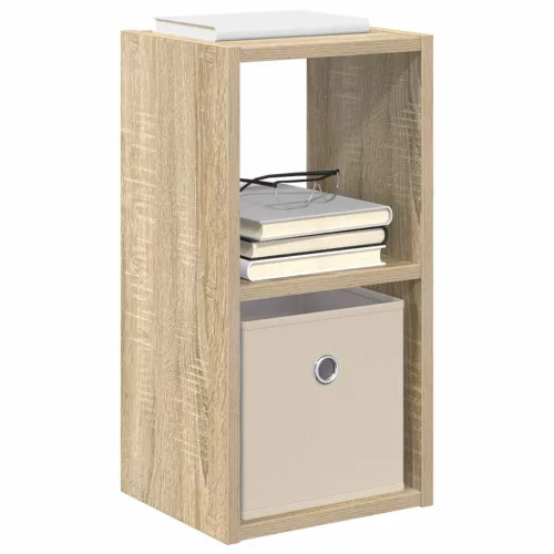  Éjjeli asztal 2 pcs Sonoma tölgy 25,5 x 22 x 49,5 cm Faanyag