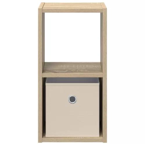  Éjjeli asztal 2 pcs Sonoma tölgy 25,5 x 22 x 49,5 cm Faanyag