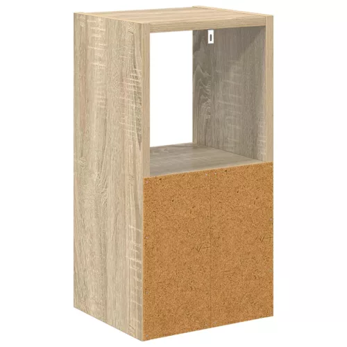  Éjjeli asztal 2 pcs Sonoma tölgy 25,5 x 22 x 49,5 cm Faanyag