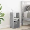  Éjjeli asztal fiókkal Beton Szürke 25,5 x 22 x 49,5 cm Faanyag