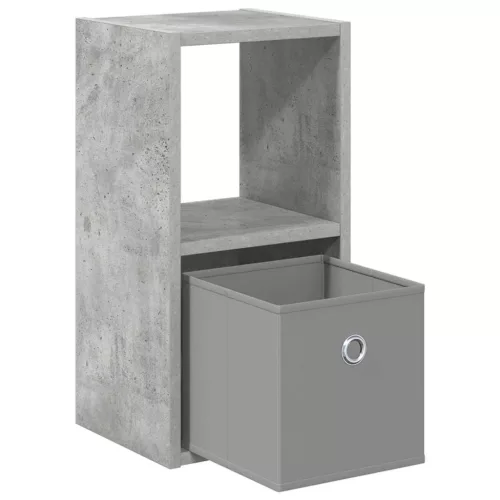  Éjjeli asztal fiókkal Beton Szürke 25,5 x 22 x 49,5 cm Faanyag