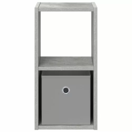  Éjjeli asztal 2 pcs Beton Szürke 25,5 x 22 x 49,5 cm Faanyag