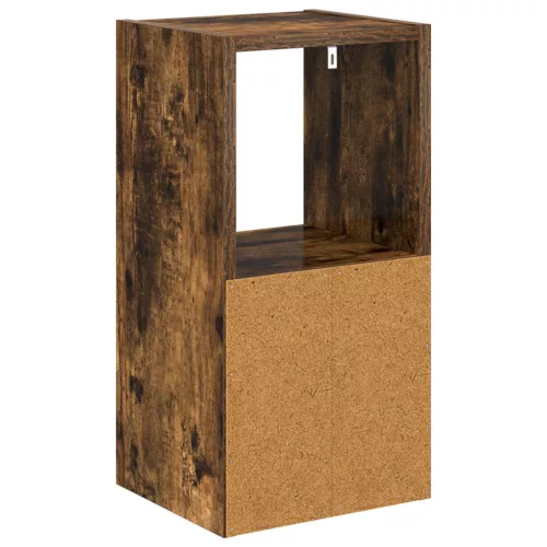  Éjjeli asztal fiókkal Füstölt tölgy 25,5 x 22 x 49,5 cm Faanyag