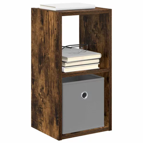  Éjjeli asztal 2 pcs Füstölt tölgy 25,5 x 22 x 49,5 cm Faanyag