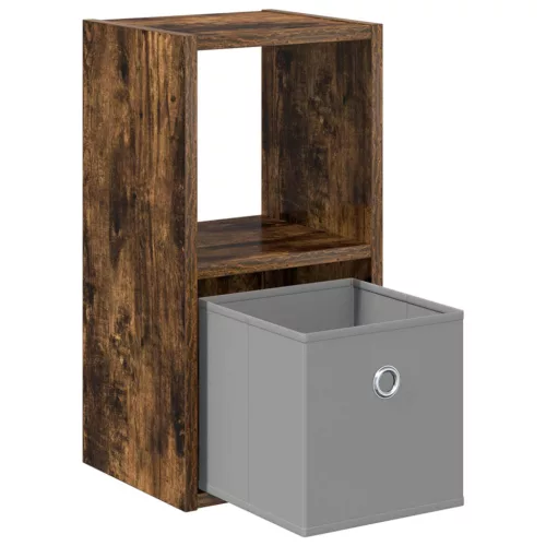  Éjjeli asztal 2 pcs Füstölt tölgy 25,5 x 22 x 49,5 cm Faanyag