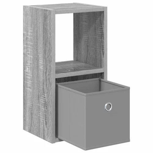  Éjjeli asztal 2 pcs Szürke Sonoma 25,5 x 22 x 49,5 cm Faanyag