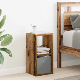    Éjjeli asztal fiókkal Öreg fa 25,5 x 22 x 49,5 cm Faanyag