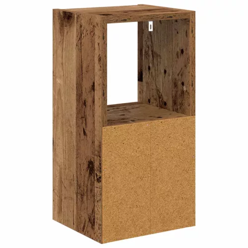  Éjjeli asztal fiókkal Öreg fa 25,5 x 22 x 49,5 cm Faanyag