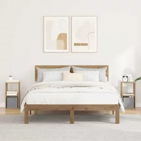    Éjjeli asztal 2 pcs Artisan tölgy 25,5 x 22 x 49,5 cm Faanyag