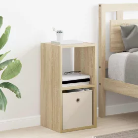    Éjjeli asztal fiókkal Sonoma tölgy 30,5 x 27 x 59,5 cm Faanyag