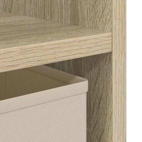  Éjjeli asztal fiókkal Sonoma tölgy 30,5 x 27 x 59,5 cm Faanyag