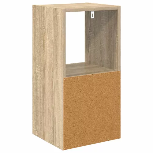  Éjjeli asztal 2 pcs Sonoma tölgy 30,5 x 27 x 59,5 cm Faanyag