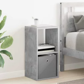    Éjjeli asztal fiókkal Beton Szürke 30,5 x 27 x 59,5 cm Faanyag