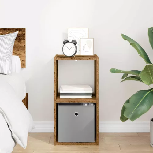  Éjjeli asztal fiókkal Öreg fa 30,5 x 27 x 59,5 cm Faanyag