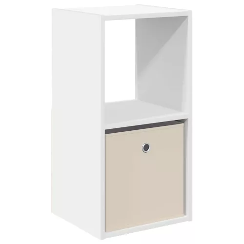  Éjjeli asztal fiókkal Fehér 35 x 32 x 68,5 cm Faanyag