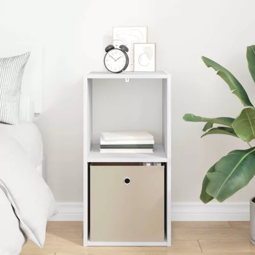  Éjjeli asztal fiókkal Fehér 35 x 32 x 68,5 cm Faanyag