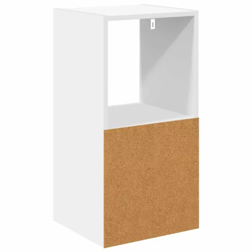  Éjjeli asztal fiókkal 2 pcs Fehér 35 x 32 x 68,5 cm Faanyag