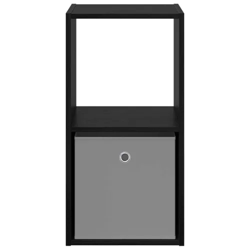  Éjjeli asztal 2 pcs Fekete tölgy 35 x 32 x 68,5 cm Faanyag