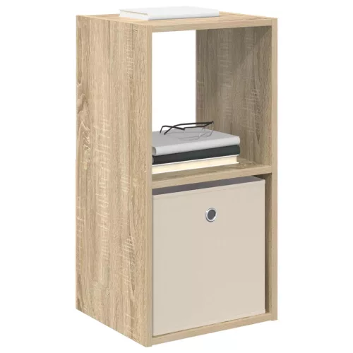  Éjjeli asztal 2 pcs Sonoma tölgy 35 x 32 x 68,5 cm Faanyag