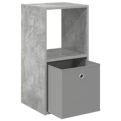  Éjjeli asztal fiókkal Beton Szürke 35 x 32 x 68,5 cm Faanyag