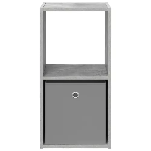  Éjjeli asztal 2 pcs Beton Szürke 35 x 32 x 68,5 cm Faanyag