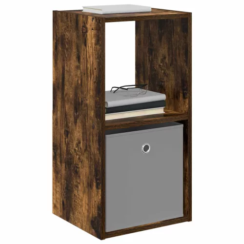  Éjjeli asztal fiókkal Füstölt tölgy 35 x 32 x 68,5 cm Faanyag