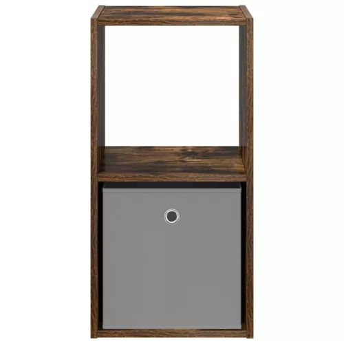  Éjjeli asztal fiókkal Füstölt tölgy 35 x 32 x 68,5 cm Faanyag