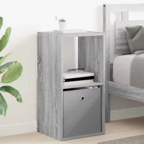    Éjjeli asztal fiókkal Szürke Sonoma 35 x 32 x 68,5 cm Faanyag