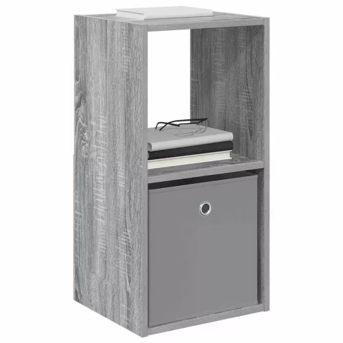  Éjjeli asztal fiókkal Szürke Sonoma 35 x 32 x 68,5 cm Faanyag