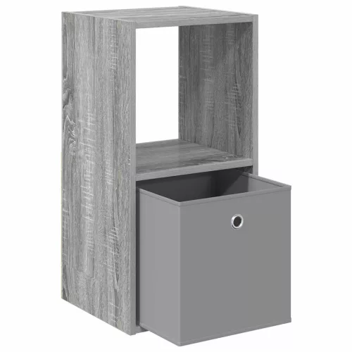  Éjjeli asztal fiókkal Szürke Sonoma 35 x 32 x 68,5 cm Faanyag