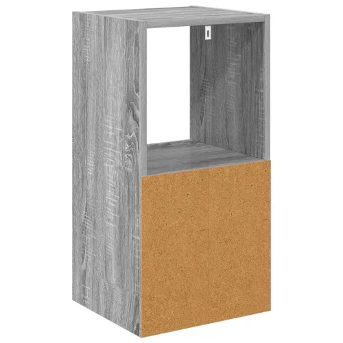  Éjjeli asztal fiókkal Szürke Sonoma 35 x 32 x 68,5 cm Faanyag