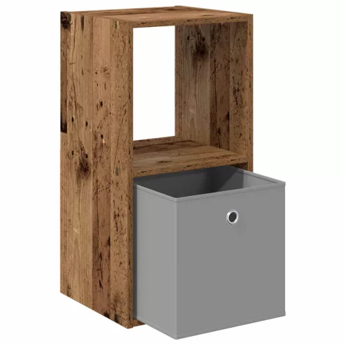  Éjjeli asztal fiókkal Öreg fa 35 x 32 x 68,5 cm Faanyag